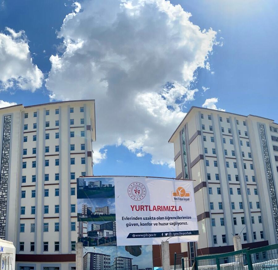 İzmir Ege Üniversitesi 6000 Kişilik Öğrenci Yurdu 1. Etap